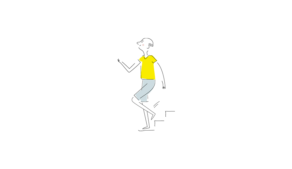 Astellas - Illustration sensibilisation sport et santé 4 par Cecile-reverdy
