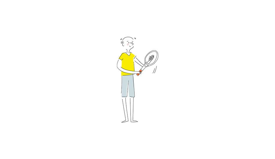 Astellas - Illustration sensibilisation sport et santé 7 par Cecile-reverdy