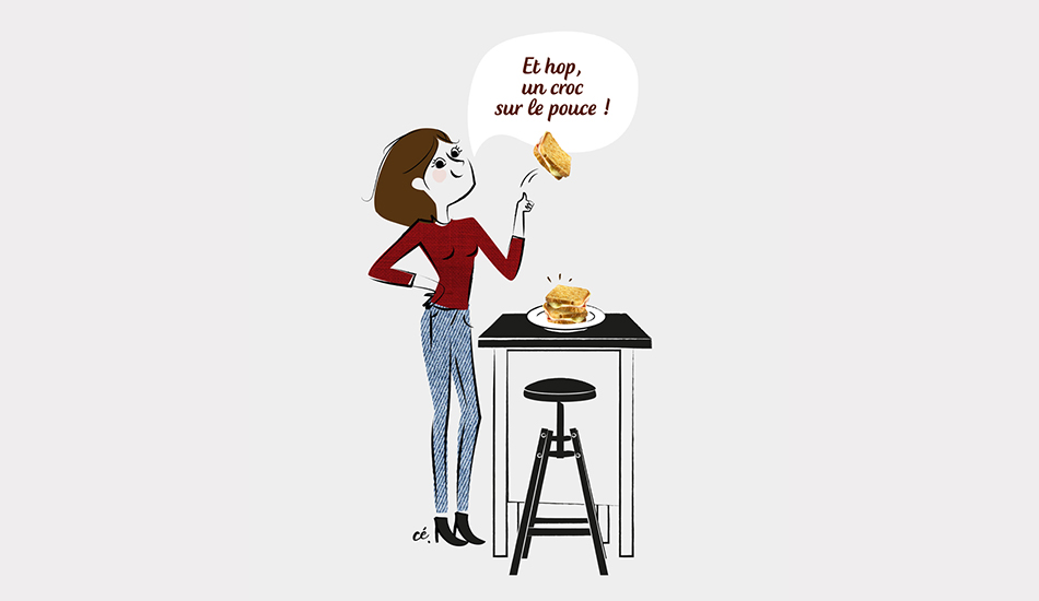 La Boulangère Gamme Bio - Illustration de pains de mie sur emballage