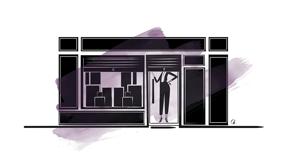 L'Oréal Luxe - Illustration de rapport d'activité haut de gamme 2 par Cé. Cecile Reverdy