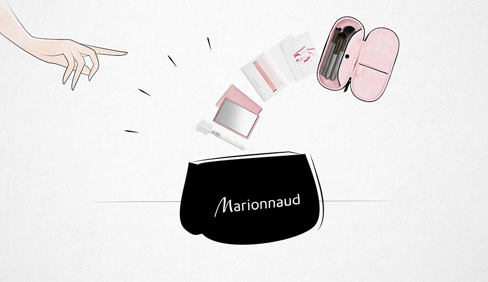 illustration cosmétique marionnaud tuto beauté